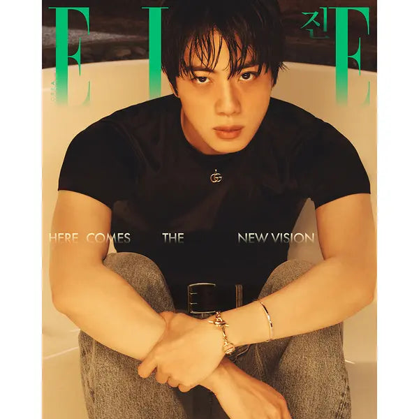 [Jin (BTS)] [Magazine] [26-07-27] ELLE 2026.08 D Type (Cover : BTS : JIN / Content : BTS : JIN 22p)