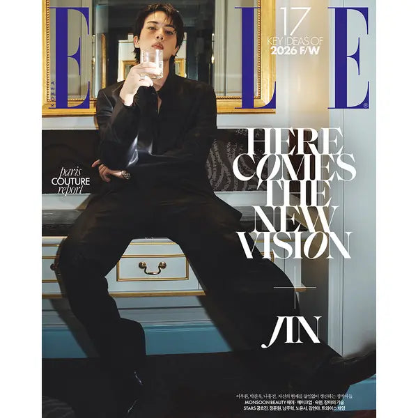 [Jin (BTS)] [Magazine] [26-07-27] ELLE 2026.08 A Type (Cover : BTS : JIN / Content : BTS : JIN 22p)