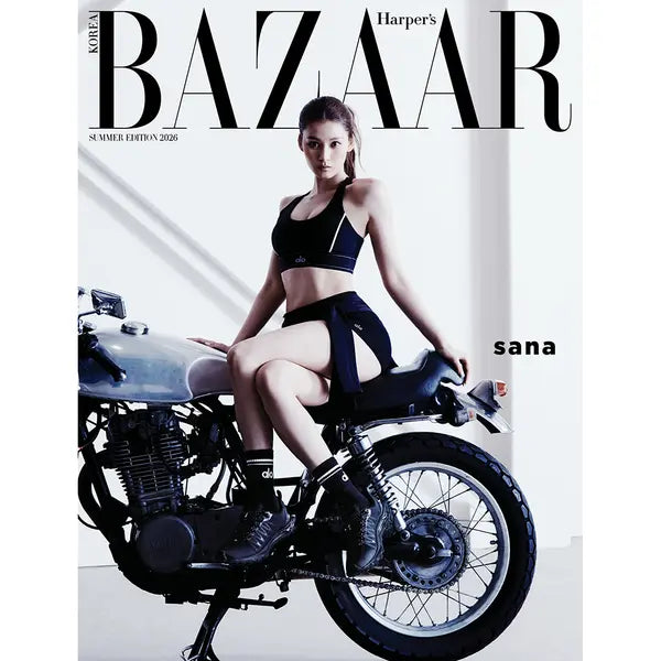 [SANA] [Magazine] [26-07-24] HARPER'S BAZAAR 2026 Summer Edition C Type (Cover : TWICE : SANA / Content : TWICE : SANA 16p)