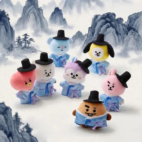 [BTS] BT21_26 K-HANGARI_Plush Keyring (7type)