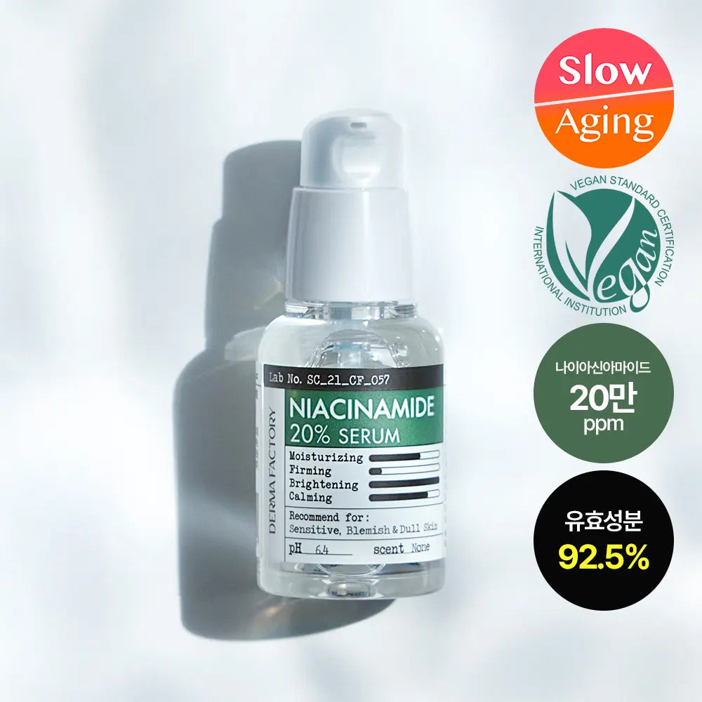 [DERMA FACTORY] ThemFactory Niacinamide 20% Serum 30ml / 더마팩토리 나이아신아마이드 20% 세럼 30ml