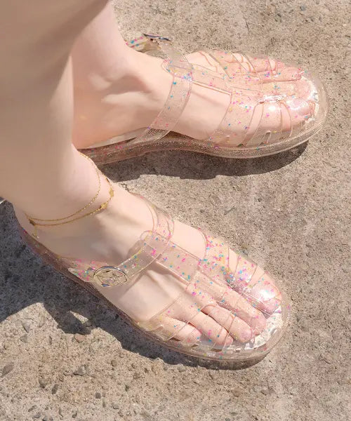 [ROCKFISH WEATHERWEAR] GLAIR FISHERMAN MULES - CLEAR STAR