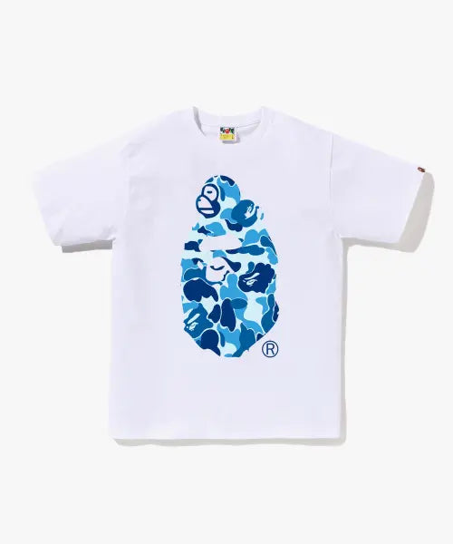 [BAPE] ABC Camo Milo On Big Ape T-Shirt (M) WHITE/BLUE / ABC 카모 마일로 온 빅 에이프 티셔츠(M) WHITE/BLUE