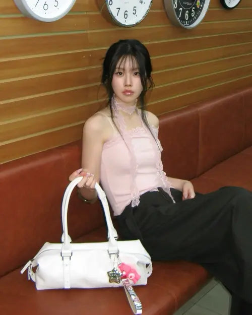 [YEOMIM] Yoon Bean Pillow Bag (Cream) / [×윤비누] pillow bag (cream)