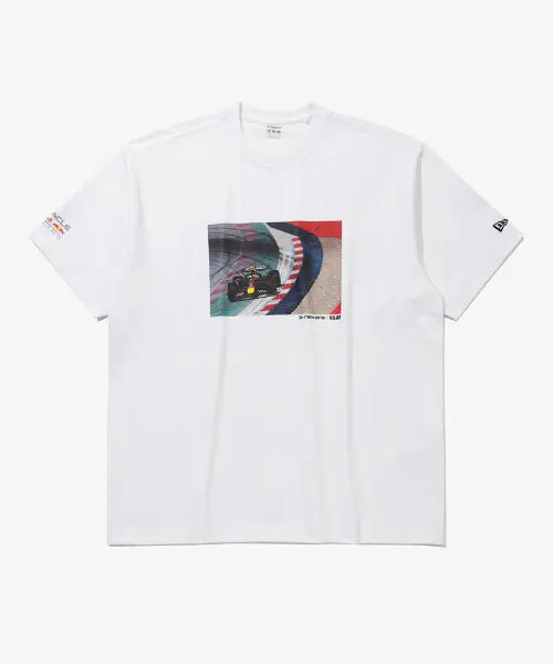 [NEW ERA] AP ORBR RACE TEE RS62 WHT / 오라클 레드불 레이싱 티셔츠 화이트