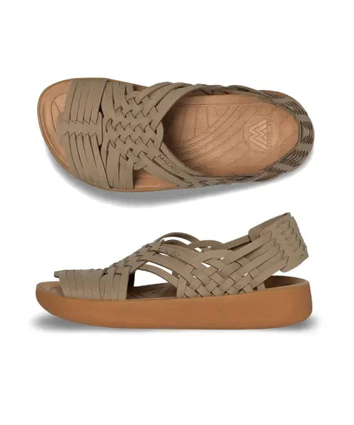 [MALIBU SANDALS] CANYON CLASSIC - VEGAN SUEDE - RUBBER / 캐니언 클래식 - 타우페:탄 / MS01-0020