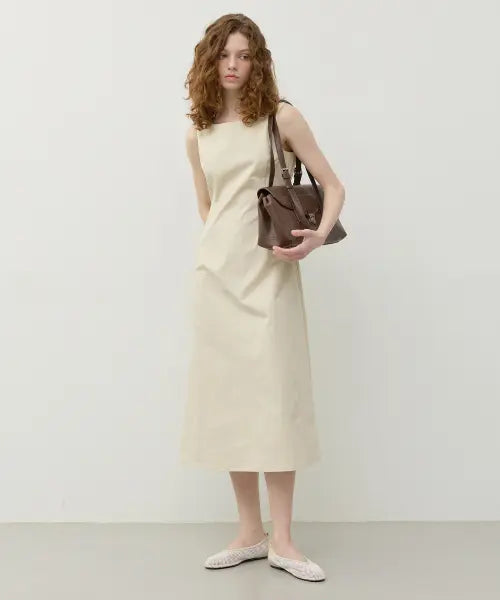 [CITYBREEZE] SQUARE STRAP DRESS_3COLORS / 스퀘어 스트랩 드레스_3COLORS