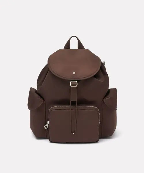 [BRANDEN] Safe Days Backpack (Mocha Brown) / 세이프 데이즈 백팩 (모카 브라운)