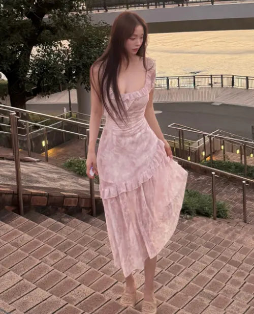 [KINDAME] slip long dress / 슬립 롱 원피스