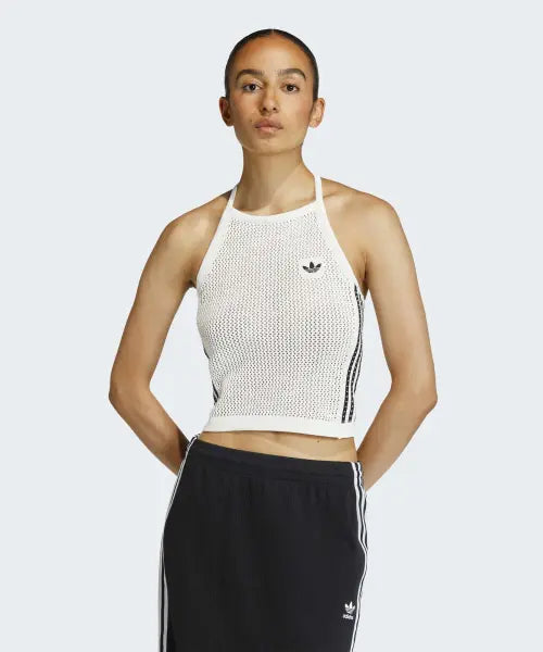 [ADIDAS] CROCHET TOP         OWHITE / 니트 크로셰 탑 - 화이트 / KC6485