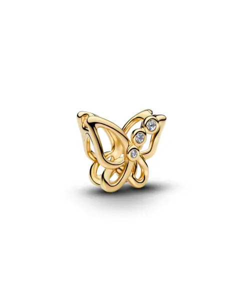 [PANDORA] Butterfly Openwork Charm / 버터플라이 오픈워크 참_764369C01