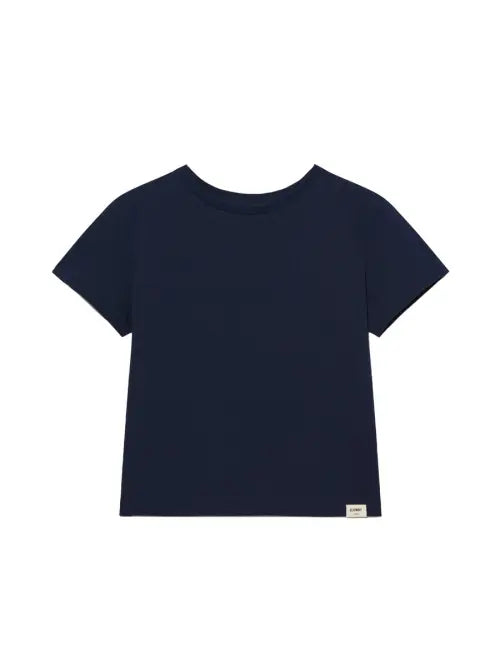 [GLOWNY] G CLASSIC TEE (NAVY)