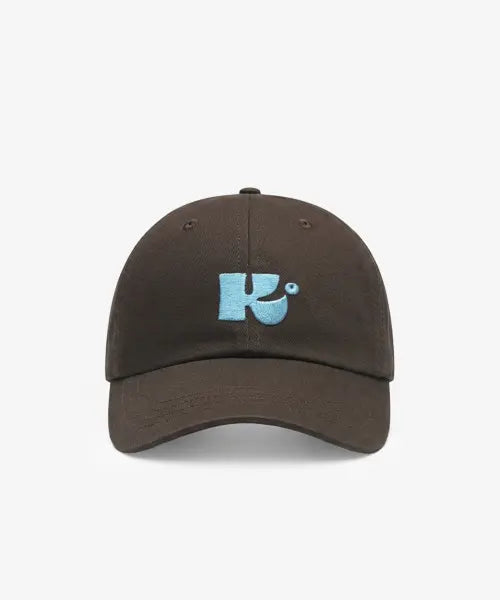 [STILL LOWKEY] Monogram Ball Cap_BROWN