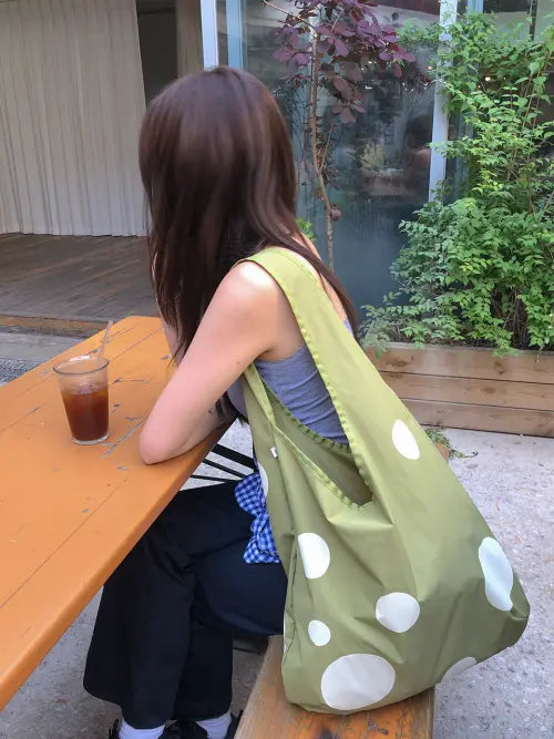 [ACOC] Dot Bubble Bag_Green