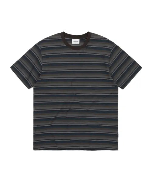 [THISISNEVERTHAT] Inside Out Striped Tee Navy