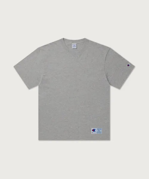 [CHAMPION] Jog Takk Short Sleeve T-shirt GREY / 조그택 반팔 티셔츠 GREY