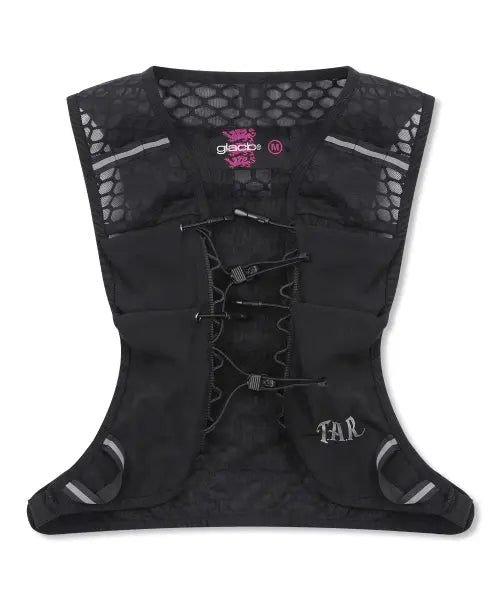 [GLACK] GJTAR001 Tracker Running Vest (Black) / GJTAR001 트래커 러닝 베스트 (BLACK)