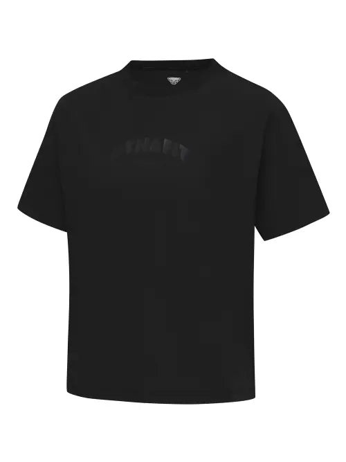 [DYNAFIT] CLUB Women's Woven Short Sleeve T-Shirt_Black YWM26254Z1 / CLUB (클럽) 여성 우븐 반팔티_Black YWM26254Z1