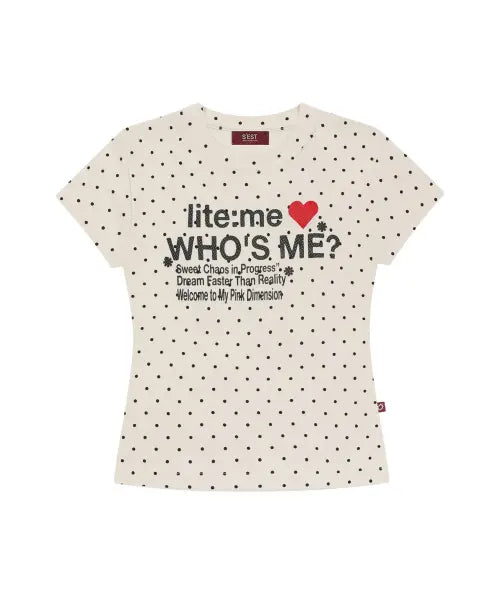 [S'EST] lite me Slim Fit T-shirt White