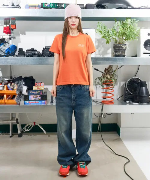 [NOT NEW] Basic nn Dyed T-Shirt Orange