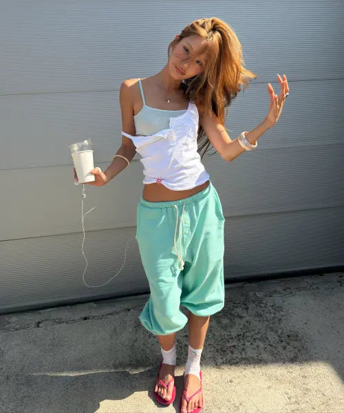 [CITTA] Essential Bermuda Jogger Sweatpants_CTB576(3color)