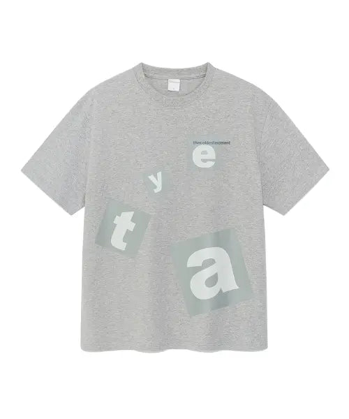 [THE COLDEST MOMENT] TCM eyta T (melange grey)
