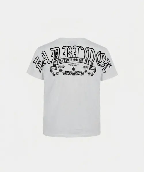 [BADBLOOD] Mystic Capsule Slim Fit Short Sleeve T-Shirt - White