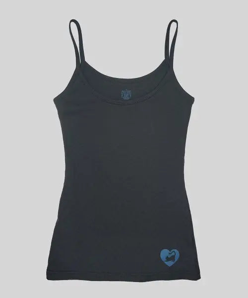 [SCULPTOR] Sweet Kitty Tank Top Charcoal