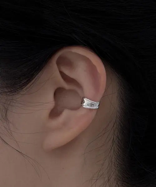 [KNOSIS] [925 silver] Swell Ear Cuff / [925 silver] 스웰 이어커프