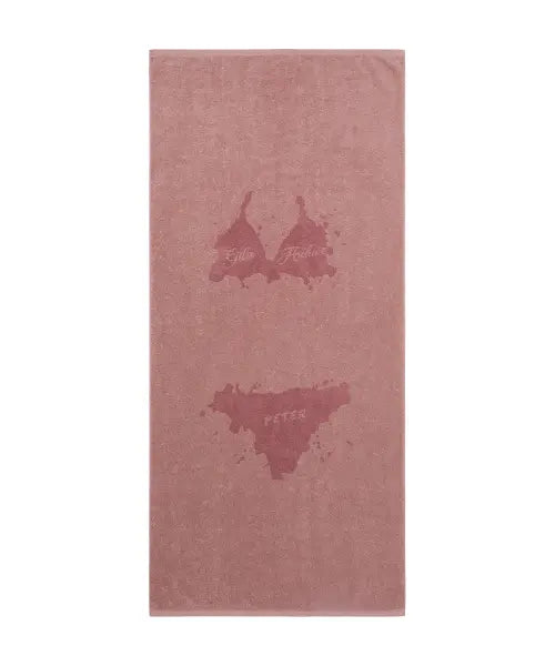 [GILAARCHIVE] BIKINI WATER MARK BEACH TOWEL_PINK