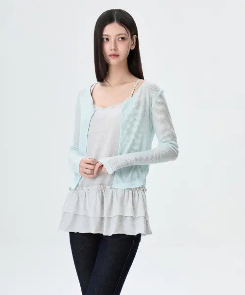 [MIXXO] Linen-like Cardigan / 린넨라이크 가디건_MIWCMG709A