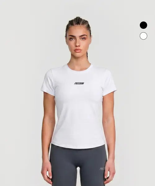 [FREEDOM] Essential Womens Active T-shirt _2color / 에센셜 우먼 액티브 티셔츠_2color