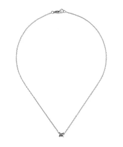 [JBANS CLASSIC] Wire Pendant Chain Necklace (C2601-AN991_SV) / 와이어팬던트 체인목걸이 (C2601-AN991_SV)
