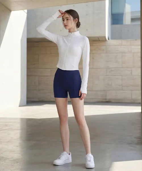 [TESLA] Women's Daily Motion Comfort Yoga Running 3/4 Biker Leggings / 여성 데일리 모션 컴포트 요가 러닝 3부 바이커 레깅스