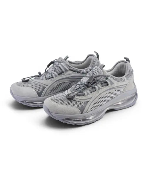 [YASE] Songe Songe X Yase Offset Quick Racer AirSole Sneakers Gray / 송이송이 x 야세 오프셋 퀵레이서 에어솔 스니커즈 그레이