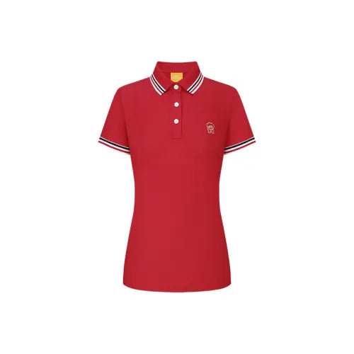 [LOUIS CASTEL] Women's Modern Triple Collar T-Shirt / 여성 모던 트리플 카라 티셔츠