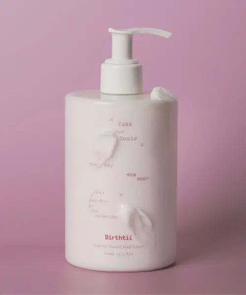 [BIRTHTII] Birthtii Layered Hand \u0026 Body Lotion [Cake from Susie] / 벌쓰티 레이어드 핸드 앤 바디 로션 [케이크 프롬 수지]