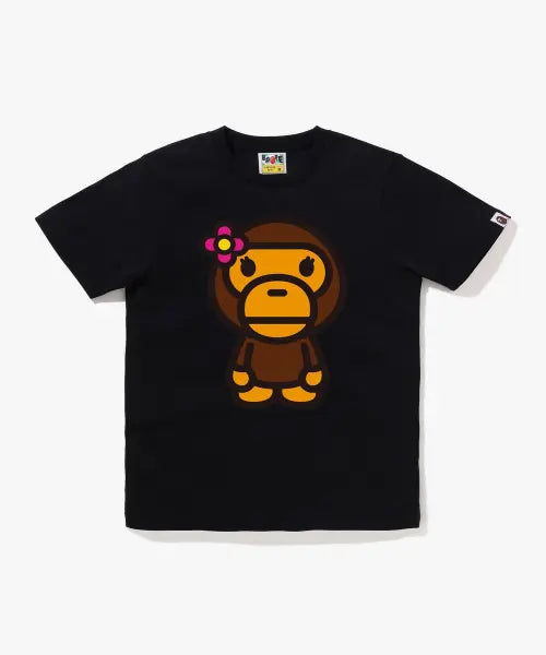 [BAPE] BIG BABY LISA TEE L_BLACK / 빅 베이비 리사 티셔츠(W) BLACK