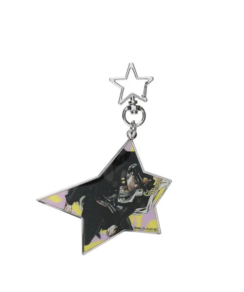 [NICEGHOSTCLUB] JOJOs STARDUST CRUSADERS JOTARO STAR KEYCHAIN_SILVER(NG2GMUAB84E)
