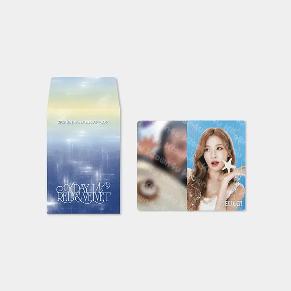 [Red Velvet] Red Velvet - [2026 FANCON [A Day in Red & Velvet] MD] RANDOM TRADING CARD