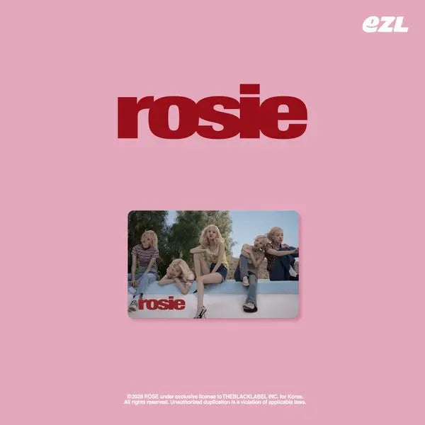 [ROSÉ] ROSÉ - [rosie] EZL CARD (B Ver.)