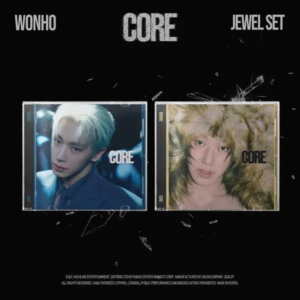 [YouTube] [YouTube] WONHO - EP Album [CORE] (Jewel Ver.) (Random Ver.)