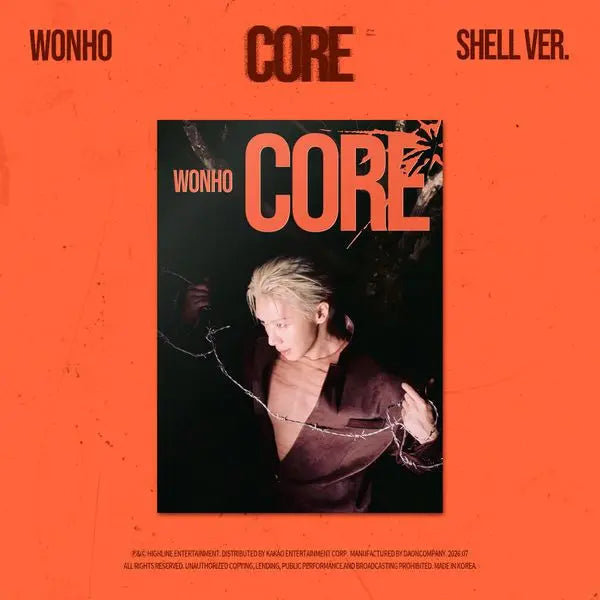 [YouTube] [YouTube] WONHO - EP Album [CORE] (Shell Ver.)