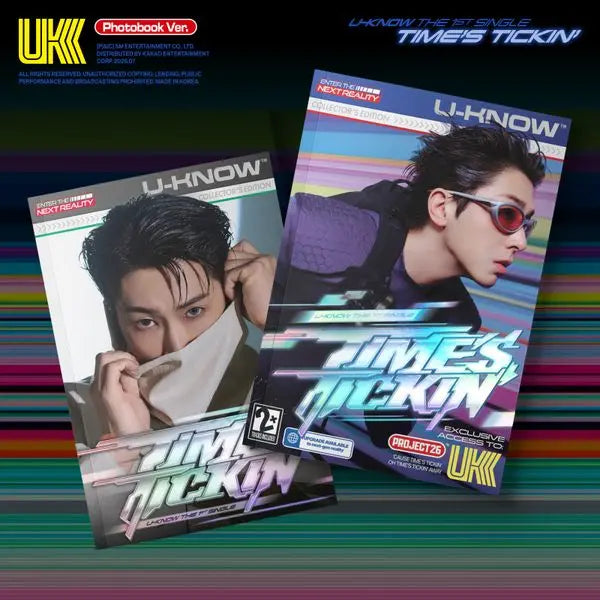 [YouTube] [YouTube] U-KNOW - 1st Single Album [Time's Tickin'] (Photobook Ver.) (Random Ver.)
