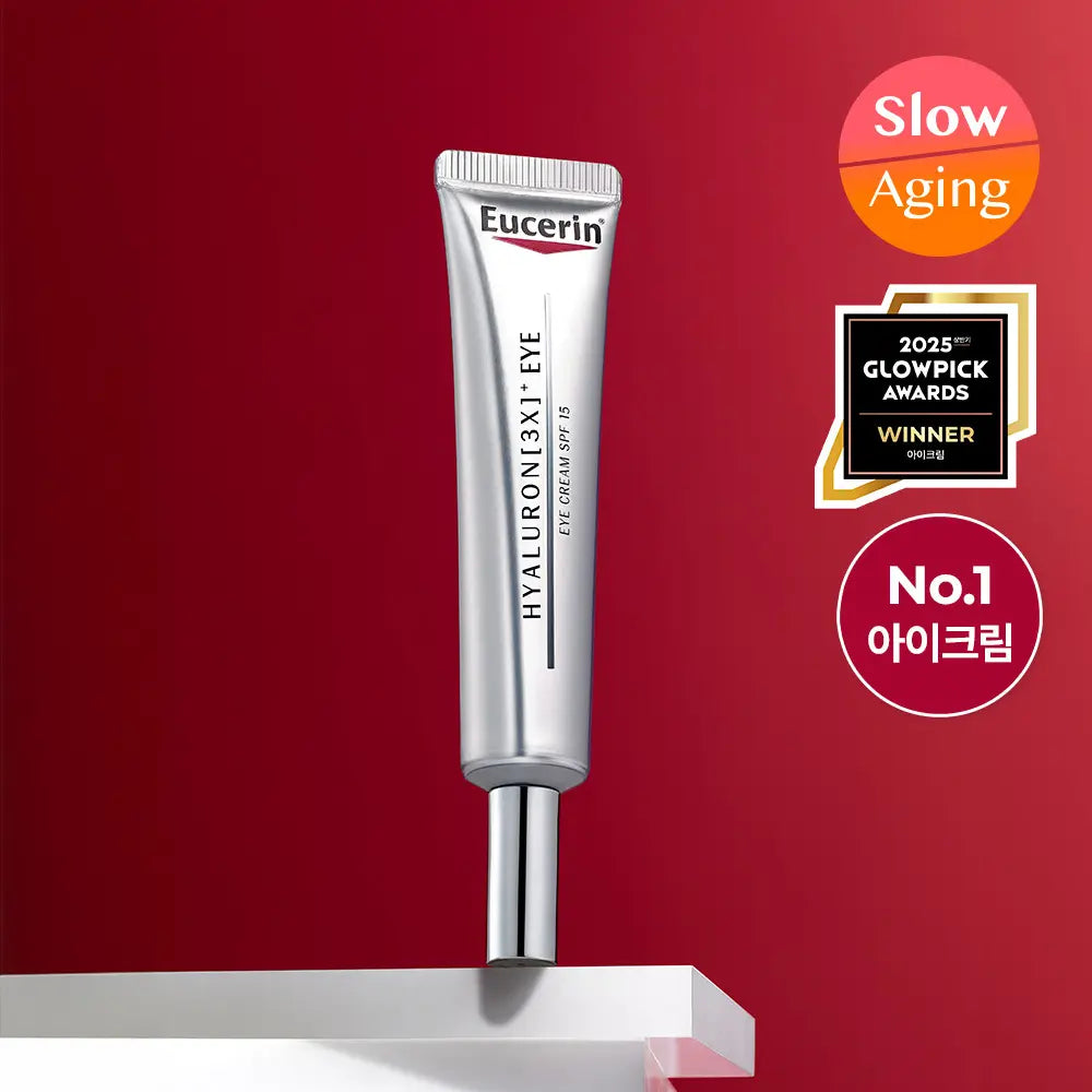 [Eucerin] Eucerin Hyaluron 3X Eye Cream 15ml / [10년연속1위] 유세린 하이알루론 3X 아이크림 15ml
