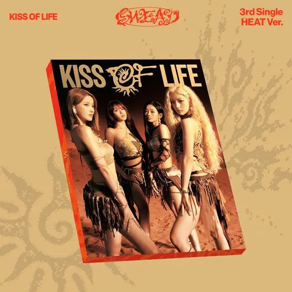 [KISS OF LIFE] [Ktown4u Special Gift] KISS OF LIFE - 3rd Single Album [SWEAT] (HEAT Ver.)