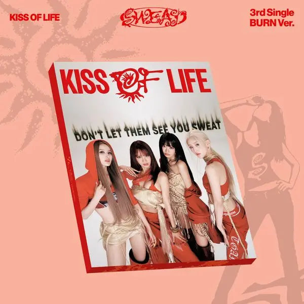 [KISS OF LIFE] [Ktown4u Special Gift] KISS OF LIFE - 3rd Single Album [SWEAT] (BURN Ver.)