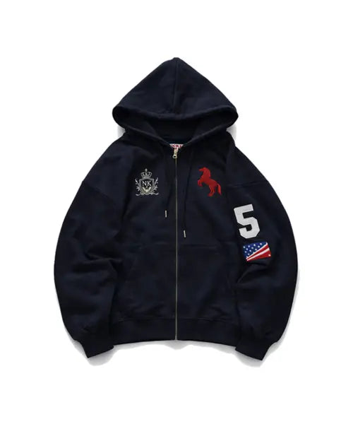 [NICKEL HOUSE] NICKEL 26 DONKEY ZIP_UP / 닉켈 26 동키 후드집업