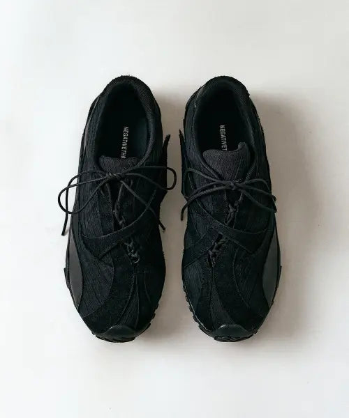 [NEGATIVE THREE] Asymmetry No.3 Sneakers_Black