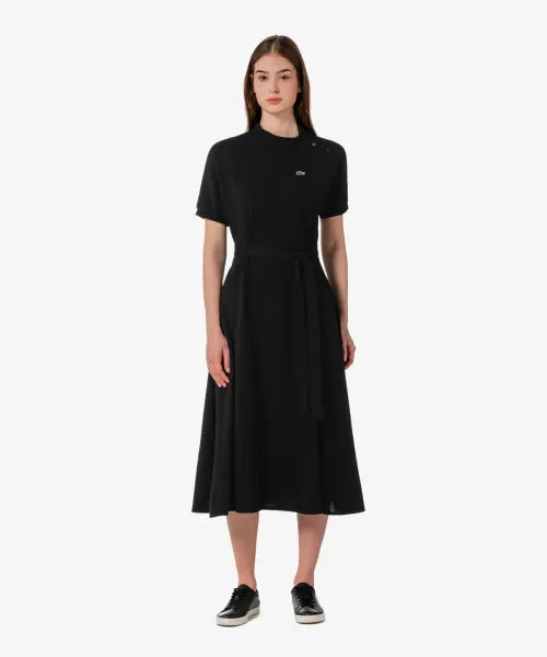 [LACOSTE] Women's Diagonal Placket Polo Dress EF508E-56G 031 / 여성 사선플라켓 폴로 드레스 EF508E-56G 031
